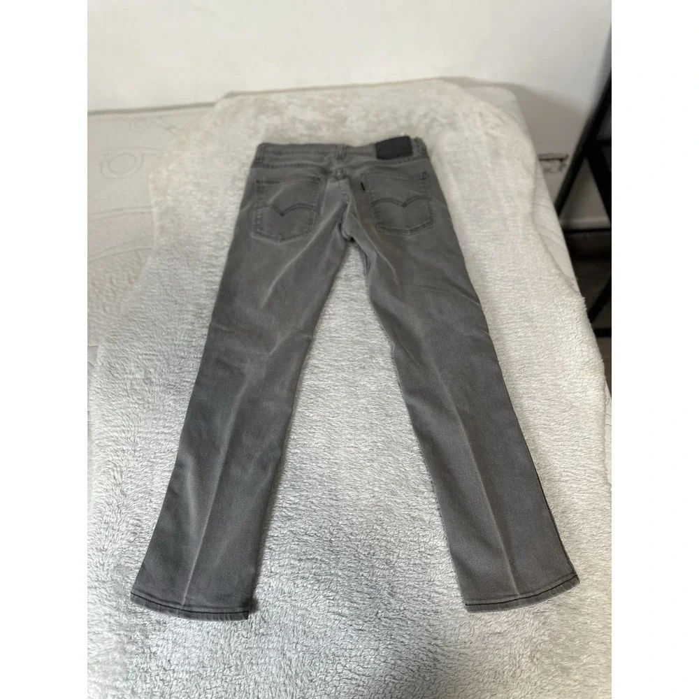 Levis 511 Mens Gray Slim Denim Jeans Size 30x30 Act 30x29 Pants Stretch Pockets‎